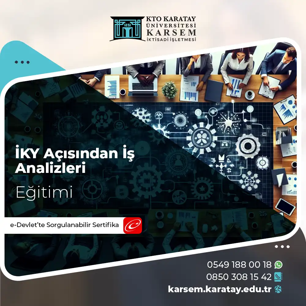 İKY Açısından İş Analizleri Eğitimi Sertifika Programı